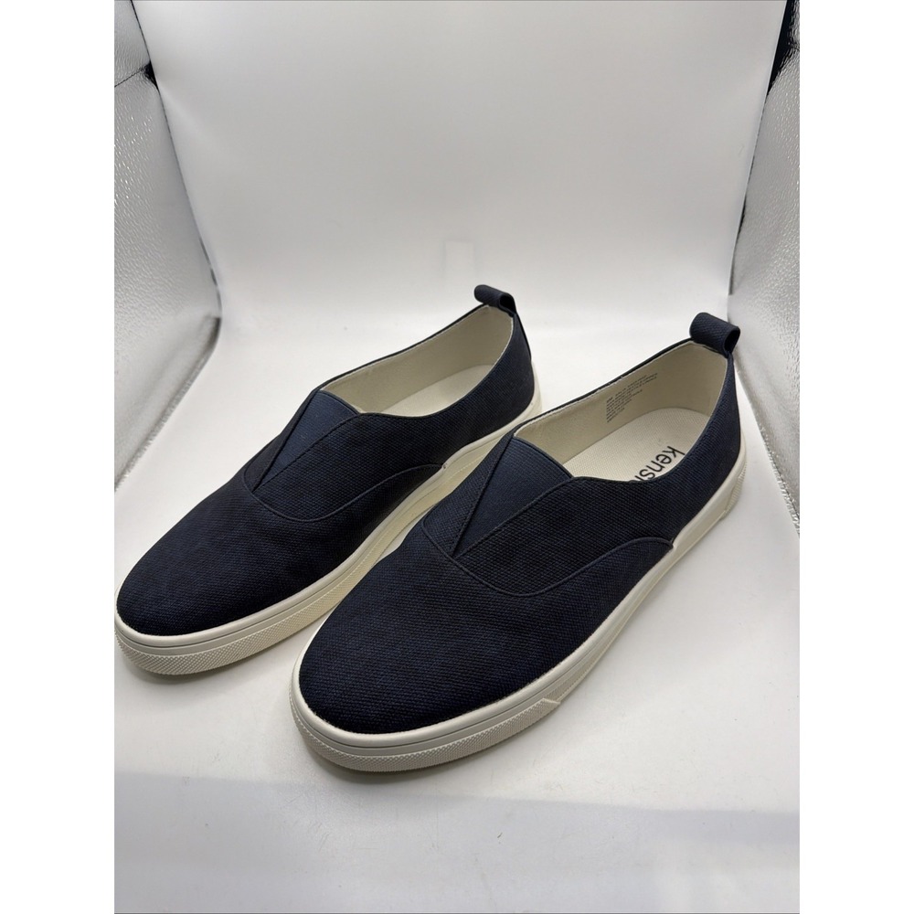 Kensie Ladies' Size 9, Salia Slip On Comfort Casual Shoes, Navy